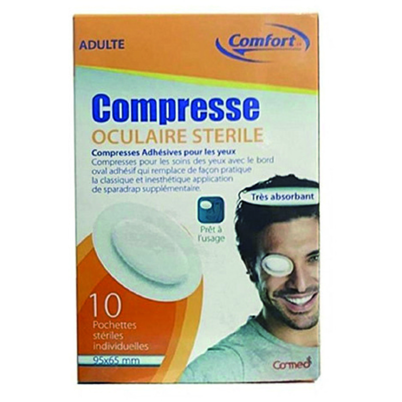 Comfort Compresse Oculaire Adulte - 10u