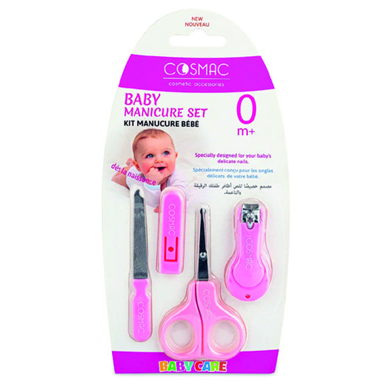 Cosmac Kit Manucure Bébé Rose 0m+