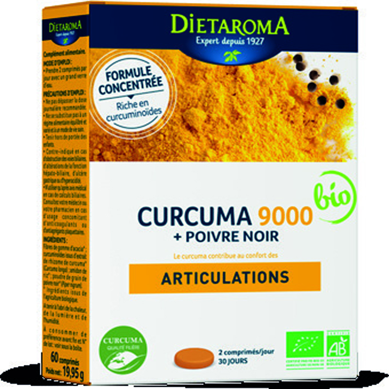 Dietaroma Curcuma 9000 & Poivre Noir