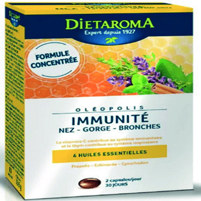 Dietaroma Oléopolis Immunité 60 Capsules