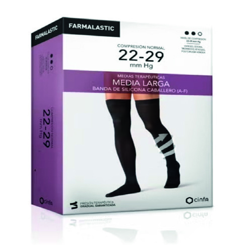Farmalastic Bas Long Homme (A-F)