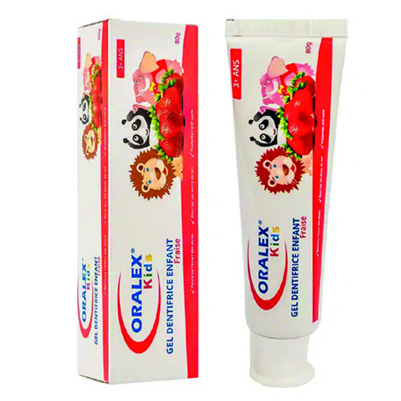 Oralex Kids Dentifrice Gel Enfant Fraise