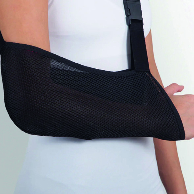 Support Bras En Tissu Perforé
